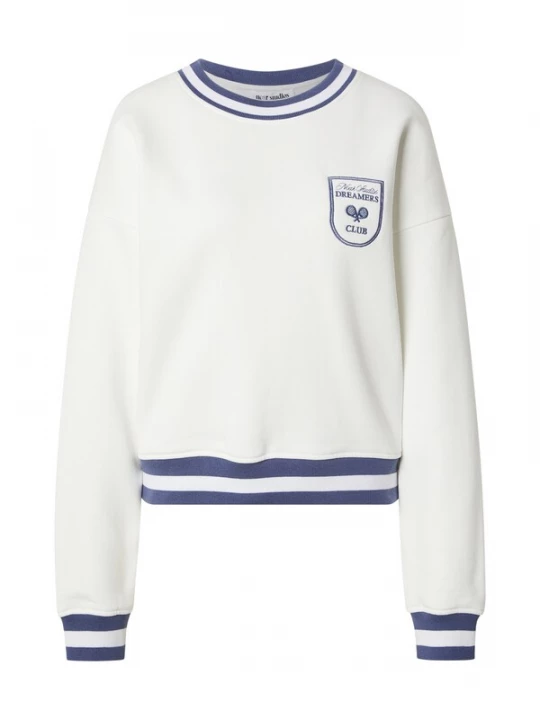 Foto van product noar studios Trui blauw / offwhite