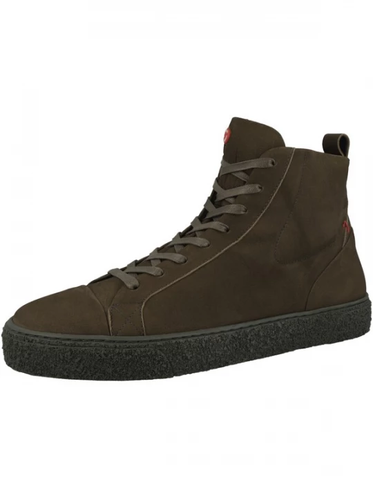 Foto van product NOBRAND Sneakers hoog 'Damp 2' donkergroen