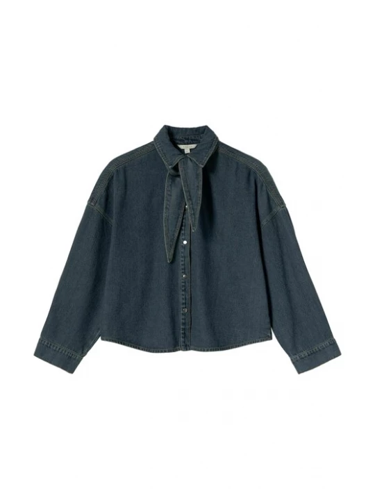Foto van product Noella Blouse 'Lerinnah' blauw denim