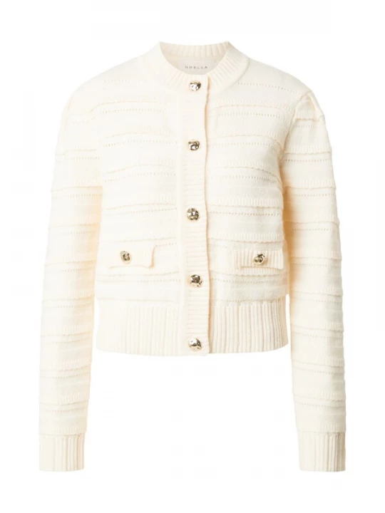 Foto van product Noella Gebreid vest 'Maddison' ivoor