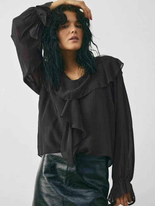 Foto van product Noella Shirt ' Leiana ' zwart