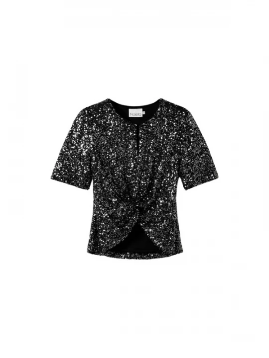 Foto van product Noella Shirt ' Lemon ' zwart