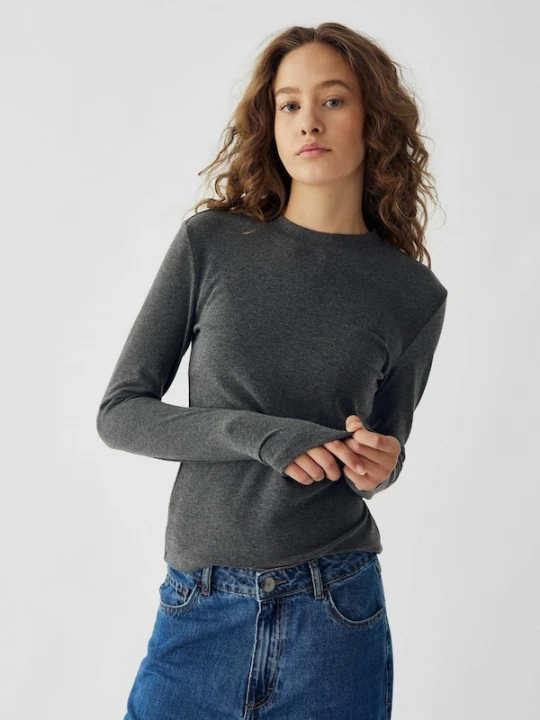 Foto van product Noella Shirt ' Lidie ' donkergrijs
