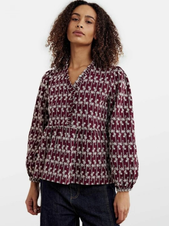 Foto van product Noella Shirt ' Matti ' roestbruin