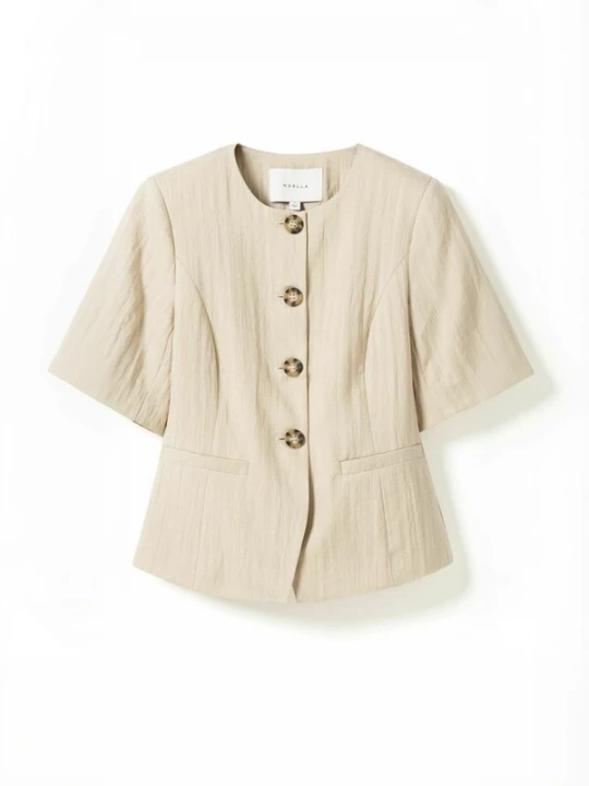 Foto van product Noella Shirt 'N-Kasaundra' beige