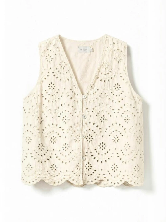 Foto van product Noella Shirt ' N-Maite ' ivoor