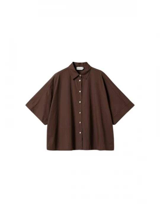 Foto van product Noella Shirt ' N-Maizie ' chocoladebruin