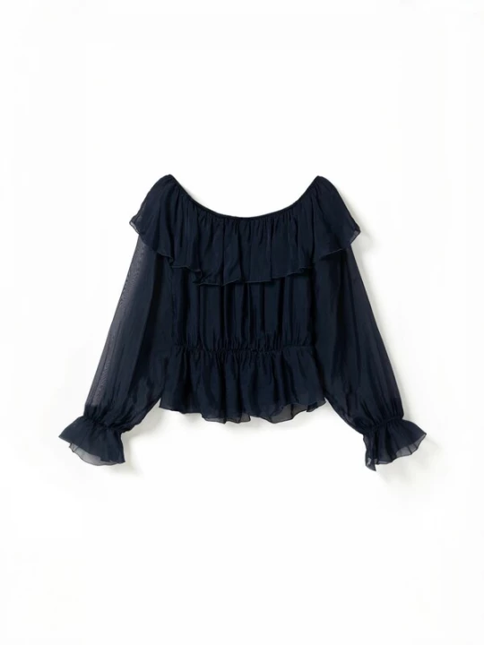 Foto van product Noella Shirt ' N-Margerie ' navy