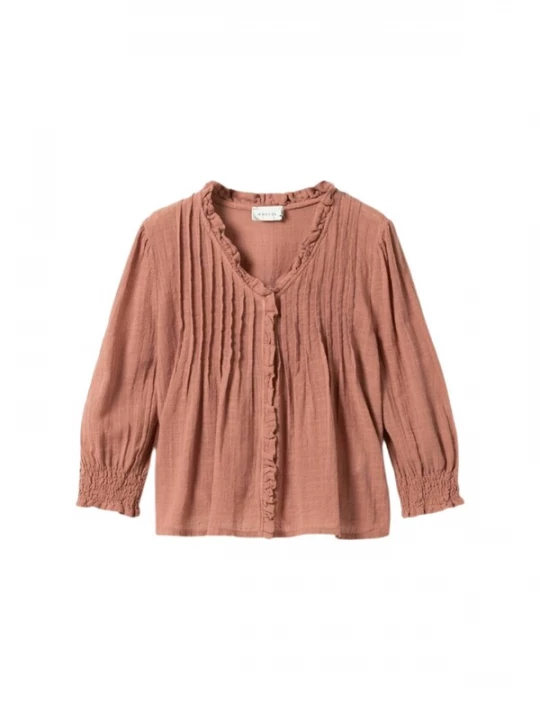 Foto van product Noella Shirt ' N-Marin ' roestrood