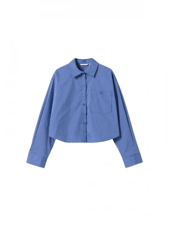 Foto van product Noella Shirt ' N-Marlon ' blauw gemêleerd