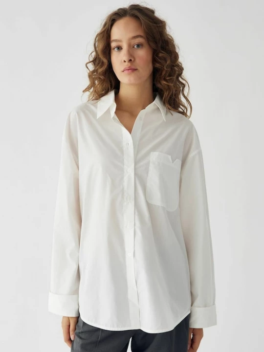 Foto van product Noella Shirt ' N-Marlon Shirt ' wit