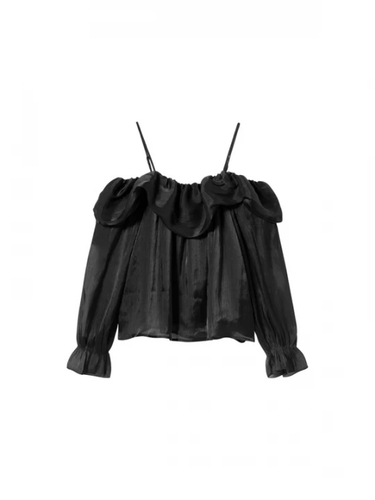 Foto van product Noella Shirt ' N-Miya ' zwart