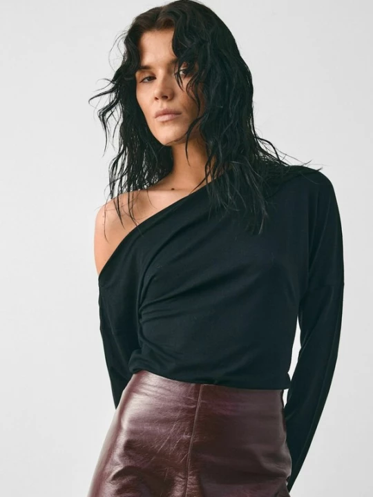 Foto van product Noella Top ' Lanna ' zwart