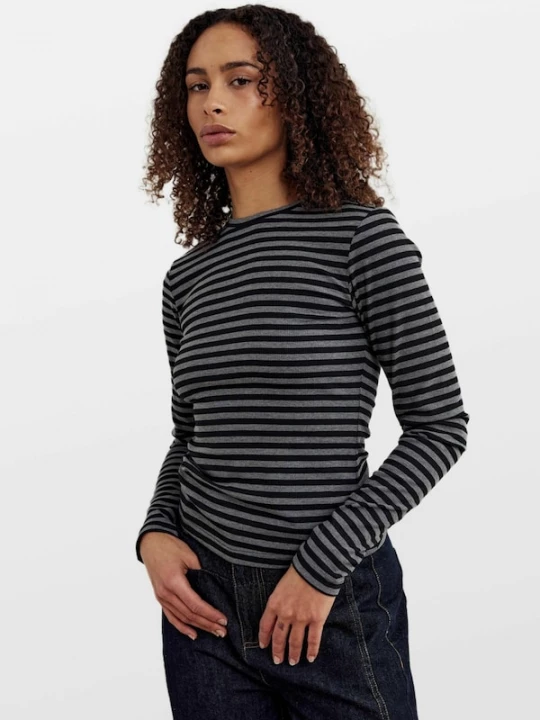 Foto van product Noella Top ' Luana ' zwart gemêleerd