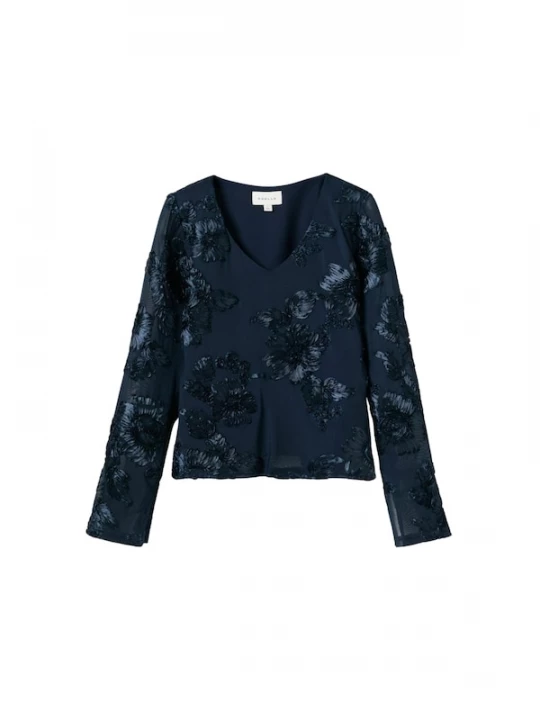 Foto van product Noella Top ' Lucille ' navy