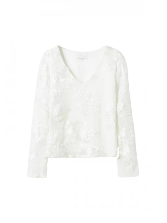 Foto van product Noella Top ' Lucille ' wit