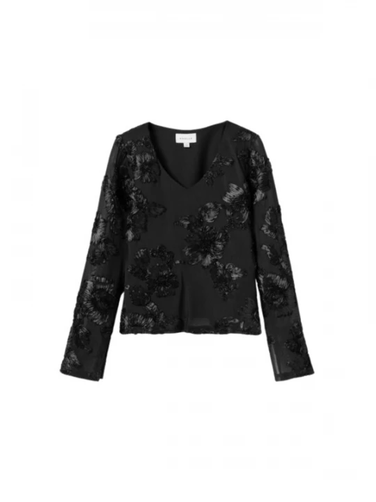 Foto van product Noella Top ' Lucille ' zwart