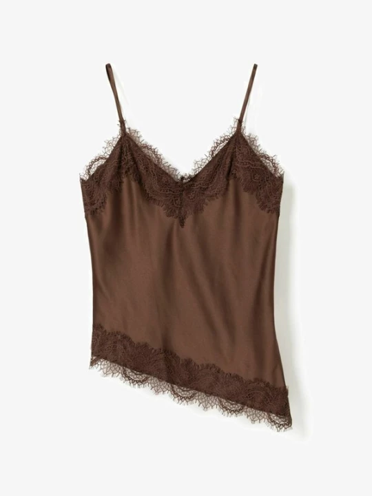 Foto van product Noella Top ' N-Minne Blouse ' chocoladebruin