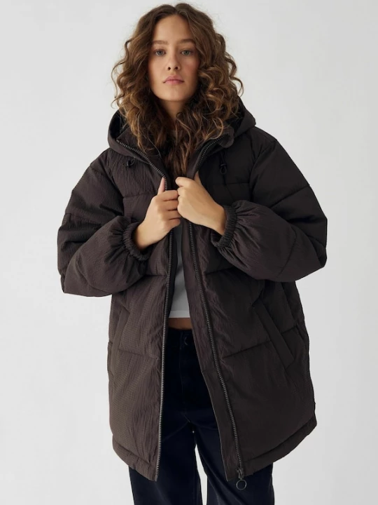 Foto van product Noella Winterjas ' Leister ' grijs