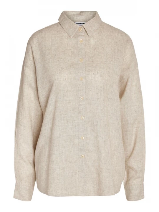 Foto van product Noisy may Blouse 'Leilani' lichtbruin