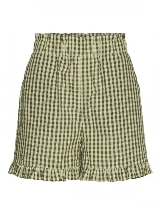 Foto van product Noisy may Broek 'Cille' olijfgroen / lichtgroen