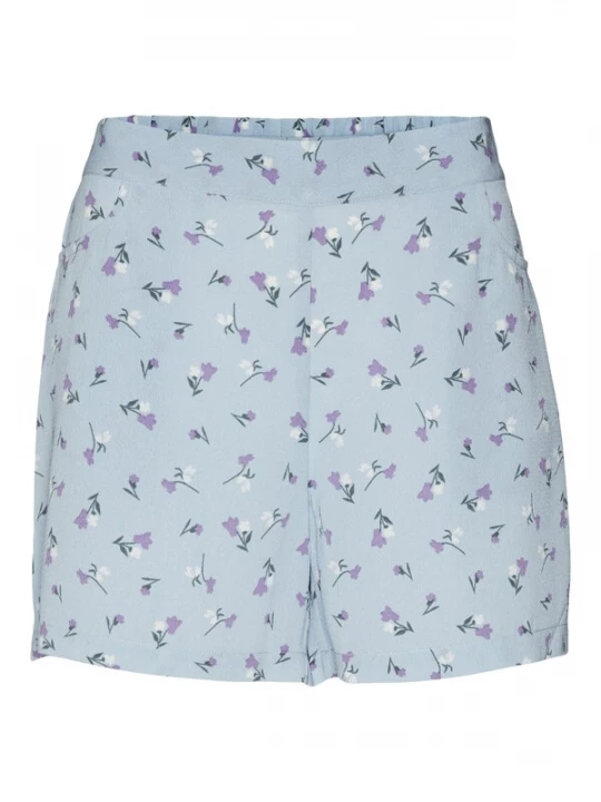 Foto van product Noisy may Broek 'Clara' lichtblauw / lila / zwart / wit
