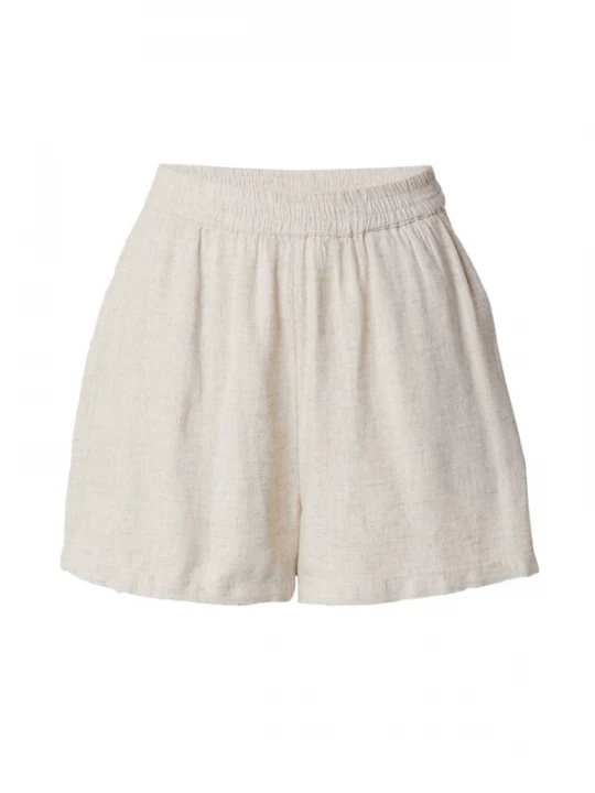 Foto van product Noisy may Broek 'NMLeilani' beige gemêleerd