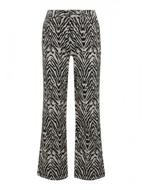 Foto van product Noisy May Petite Jeans 'NMMARLEY' beige / zwart