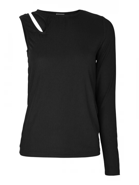 Foto van product Noisy may Shirt 'Buster' zwart