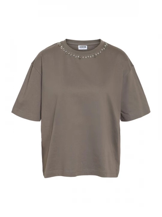 Foto van product Noisy may Shirt 'NMBELLE' basaltgrijs