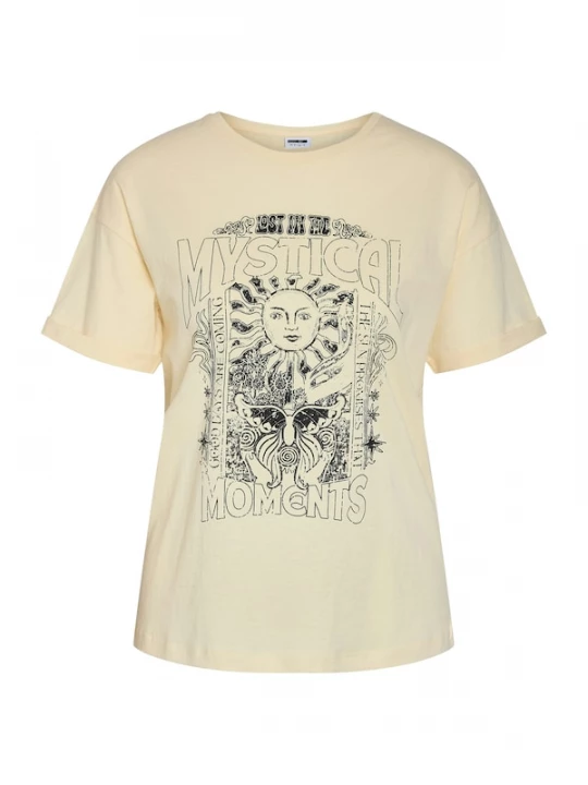 Foto van product Noisy may Shirt 'NMBRANDY' beige / zwart