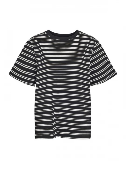 Foto van product Noisy may Shirt 'NMEMBER' zwart / wit