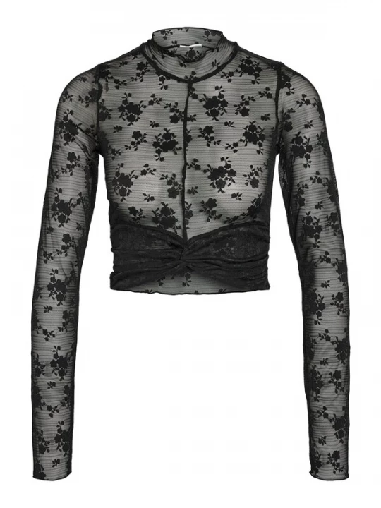 Foto van product Noisy may Shirt 'NMEVE' zwart