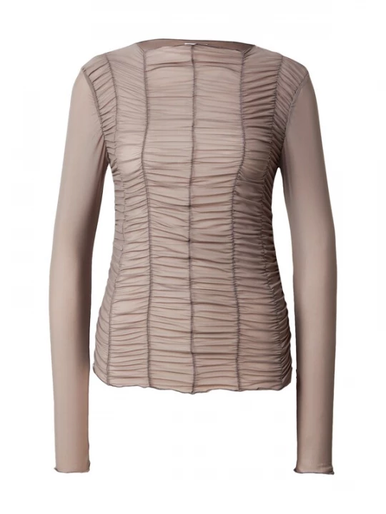Foto van product Noisy may Shirt 'NMJUDITH' taupe