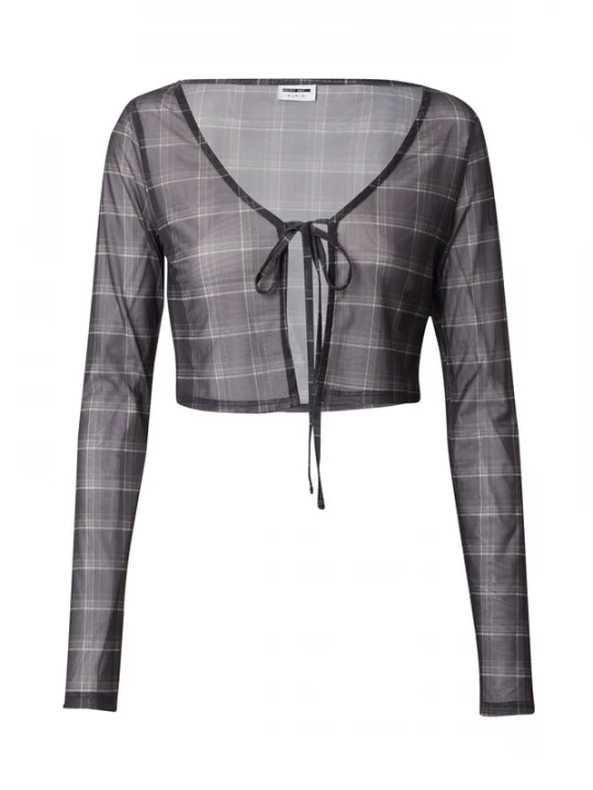 Foto van product Noisy may Shirt 'NMLESLEY' grafiet / pastelgroen
