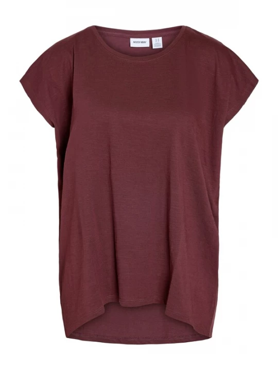 Foto van product Noisy may Shirt 'NMMathilde' aubergine