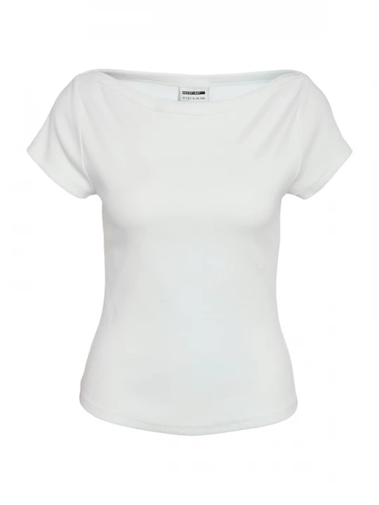 Foto van product Noisy may Shirt 'NMMaya' wit