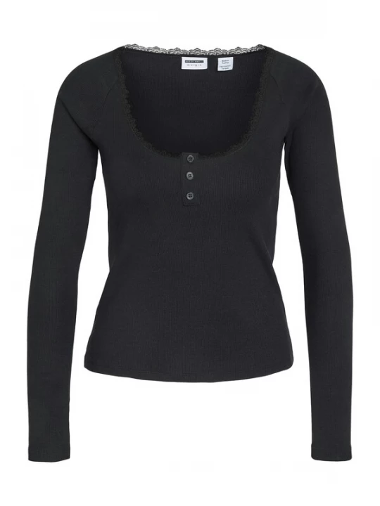 Foto van product Noisy may Shirt 'NMMaya' zwart