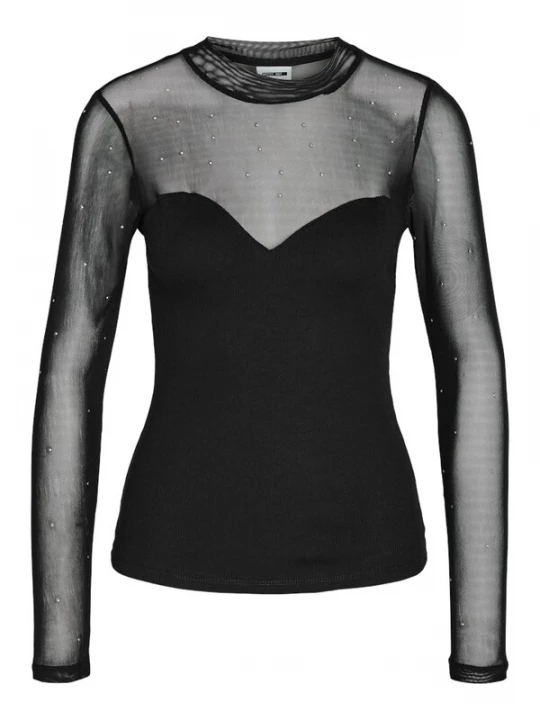 Foto van product Noisy may Shirt 'NMMaya' zwart