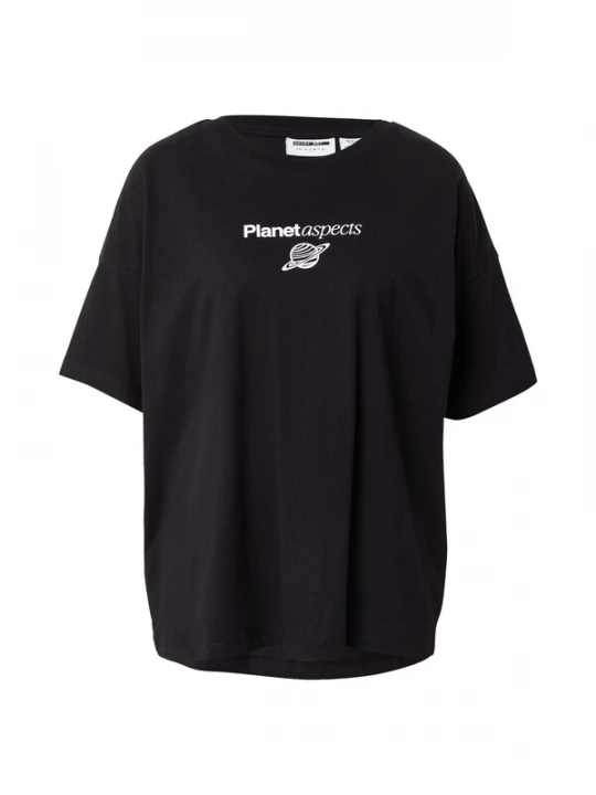 Foto van product Noisy may Shirt 'NMPLUTO IDA' zwart / wit
