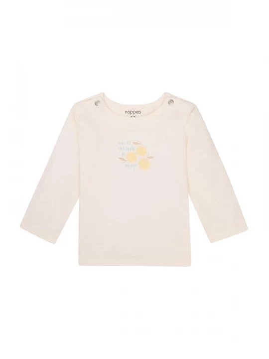 Foto van product Noppies Shirt azuur / bruin / geel / offwhite