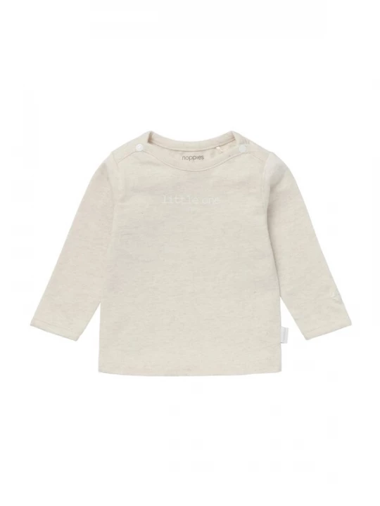 Foto van product Noppies Shirt 'Hester' lichtbeige / wit