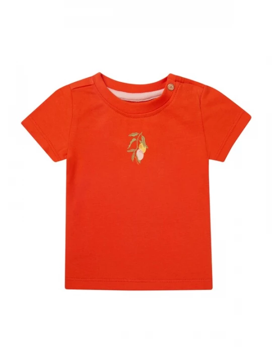 Foto van product Noppies Shirt 'Minkler' pasteelgeel / pastelgroen / kreeft / pastelroze
