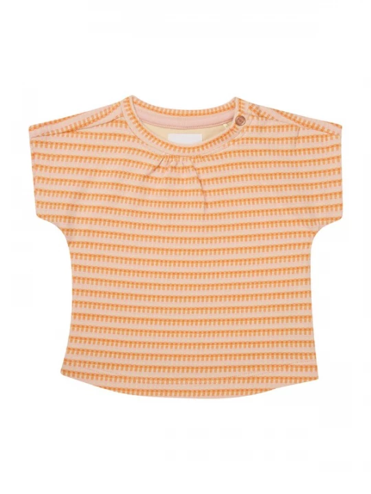 Foto van product Noppies Shirt 'Mowbray' donkeroranje / rosa