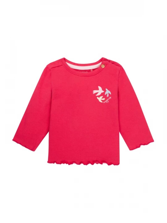 Foto van product Noppies Shirt 'Muncy' lichtblauw / lichtgeel / framboos