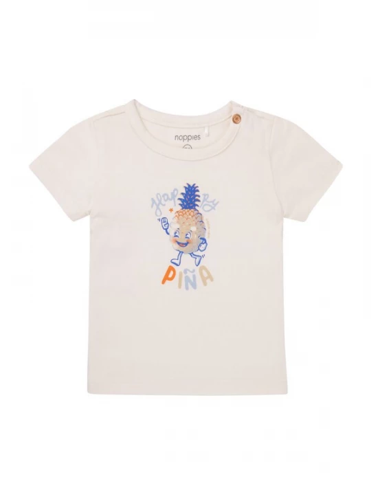 Foto van product Noppies Shirt 'Oloron' blauw / lichtblauw / kreeft / offwhite