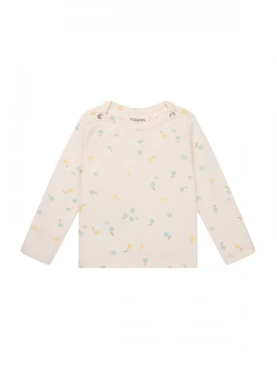 Foto van product Noppies Shirt 'Oran' beige / lichtblauw / bruin / geel