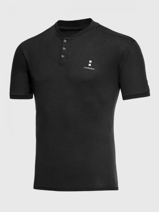 Foto van product nordicdots Functioneel shirt 'Excellence' zwart