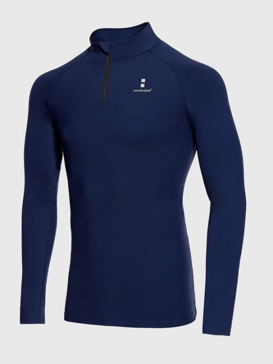 Foto van product nordicdots Functioneel shirt navy