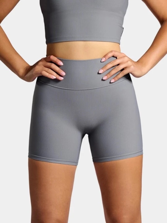 Foto van product nordicdots Leggings 'Rib' grijs